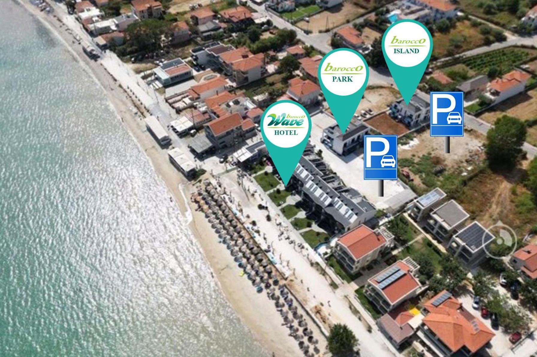 Barocco Wave Hotel Skala Potamia  Dış mekan fotoğraf